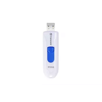 TRANSCEND JetFlash 790w - 512 GB USB-muistitikku - USB 3.1 - valkoinen