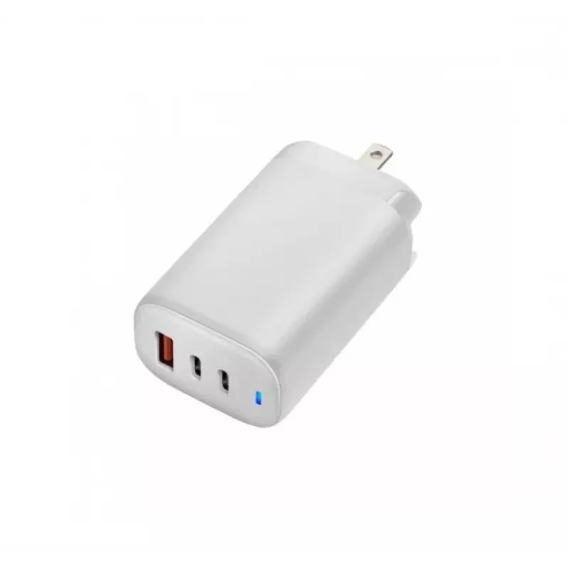 Laturi Acer GaN Tech 65W-19V yleislaturi sisäkäyttöön AC valkoinen USB Type-C