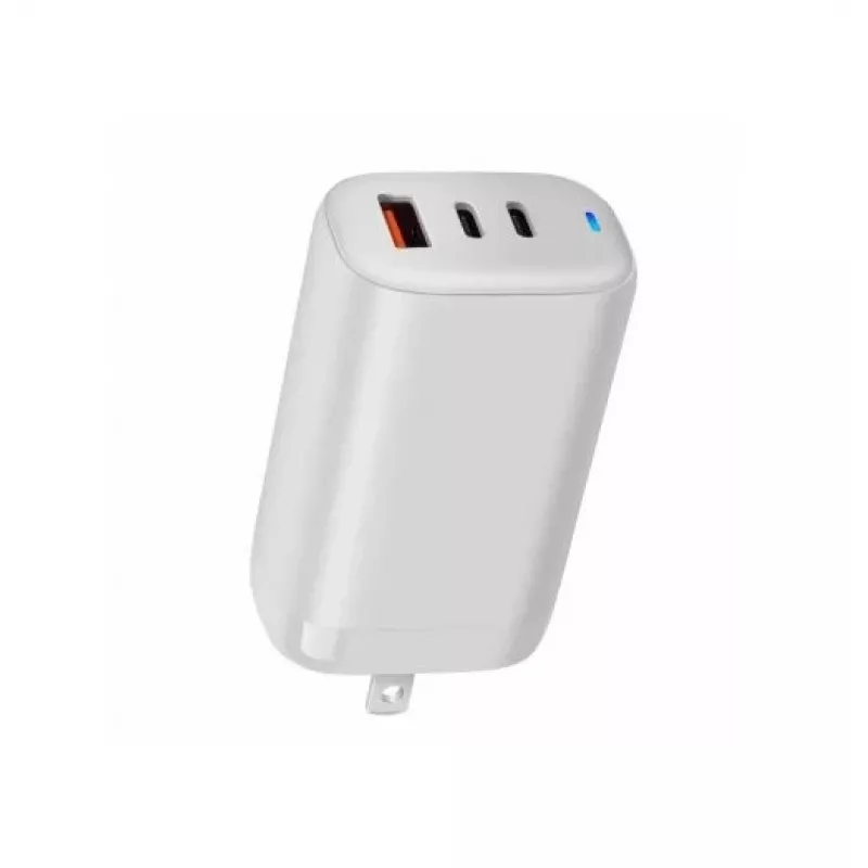 Laturi Acer GaN Tech 65W-19V yleislaturi sisäkäyttöön AC valkoinen USB Type-C