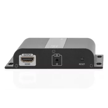 DIGITUS HDMI-jatko 4K over IP, vastaanotinyksikkö verkkokaapelilla (CAT 5/5e/6/7), 4K2K/30Hz, musta