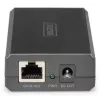 DIGITUS DN-95211 Gigabit Ethernet PoE-jakaja, 802.3af/at/bt, 51 W, 10/100/1000 Mbps, musta