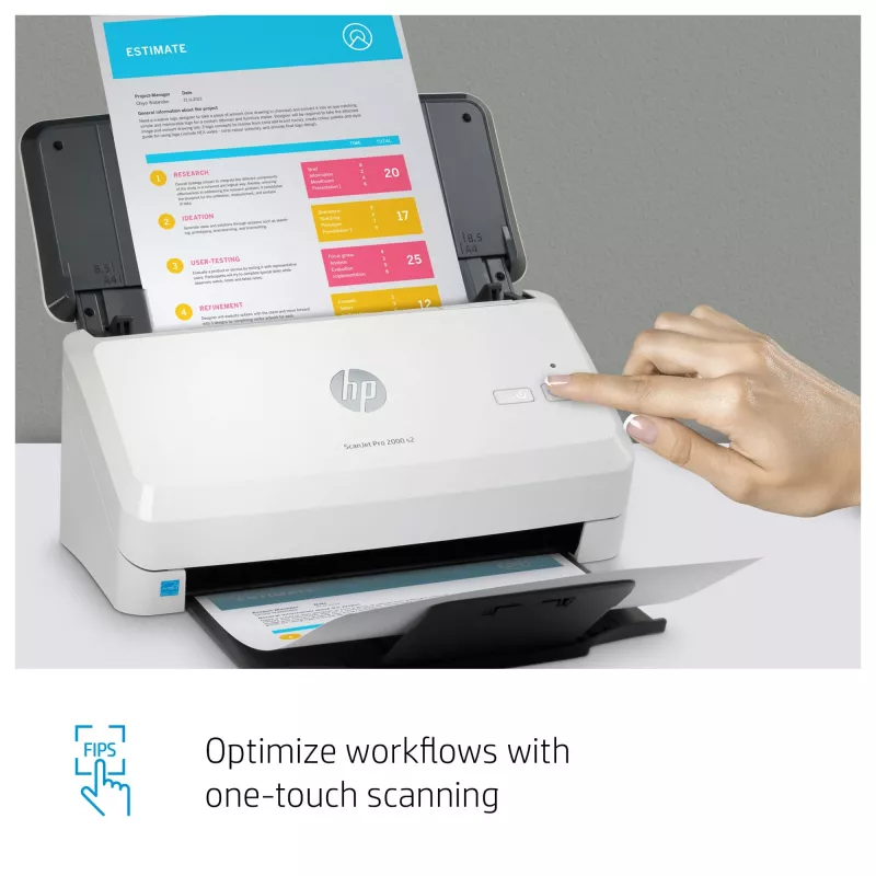 HP Scanjet Pro 2000 s2 syöttöskanneri