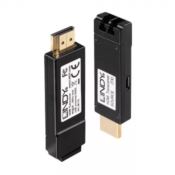 AV-lähetin & -vastaanotin Lindy 300 m kuitu-HDMI 4K30 jatko