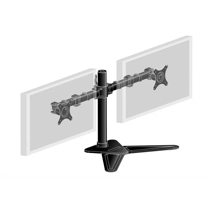 iiyama DS1002D-B1 näyttöteline / jalusta 76,2 cm (30 tuumaa) työpöytä musta