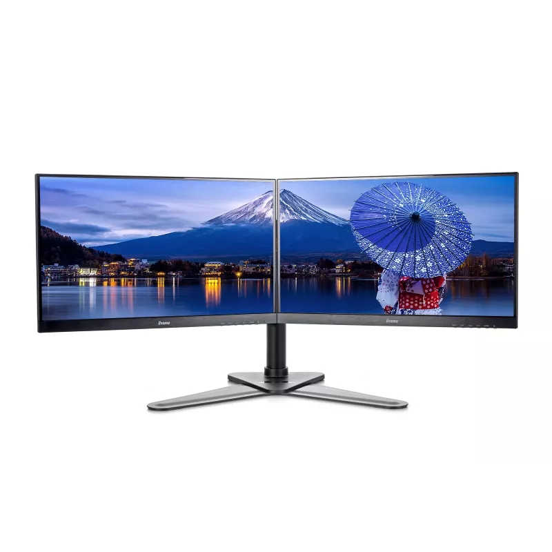 iiyama DS1002D-B1 näyttöteline / jalusta 76,2 cm (30 tuumaa) työpöytä musta