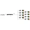 Techly HDMI 1x8 jatkojakaja CAT6/6a/7 kautta 50 m IR-paluukanavalla IDATA EX-HL81TY