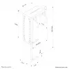 Neomounts CPU-D100 musta CPU-teline - max. 30 kg - universaali
