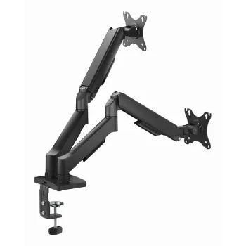 GEMBIRD säädettävä pöytänäyttövarsi kahdelle näytölle USB-liitännöillä, 43,2-81,3 cm (17-32 tuumaa)