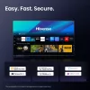 Hisense E7Q PRO 50E7Q PRO 127 cm (50 tuumaa) 4K Ultra HD Smart TV Wi-Fi musta