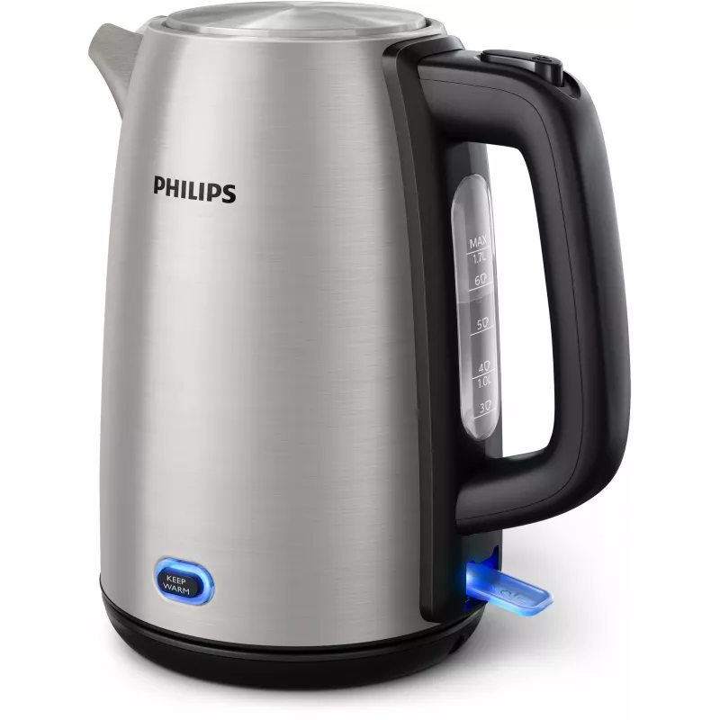 Sähköinen vedenkeitin Philips HD9353/90 1,7 L 2060 W ruostumaton teräs, musta