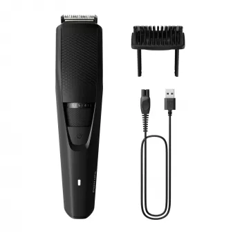 Philips BEARDTRIMMER Serie 3000 BT3234/15 parranleikkuri, akku, musta
