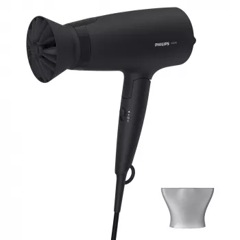 Hiustenkuivaaja Philips 3000 Series BHD308/10 — 1600 W, 3 lämpö- ja 3 nopeustasoa, taitettava kahva, ripustusrengas