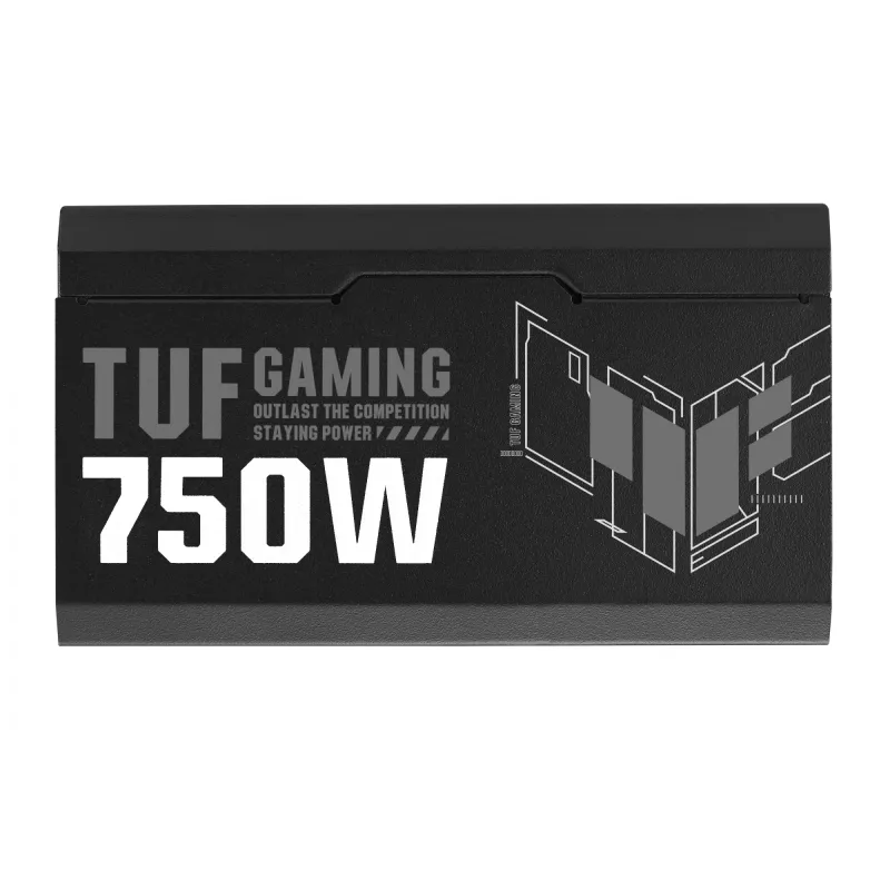 ASUS TUF Gaming 750W Gold virtalähde 20+4-Pin ATX ATX musta