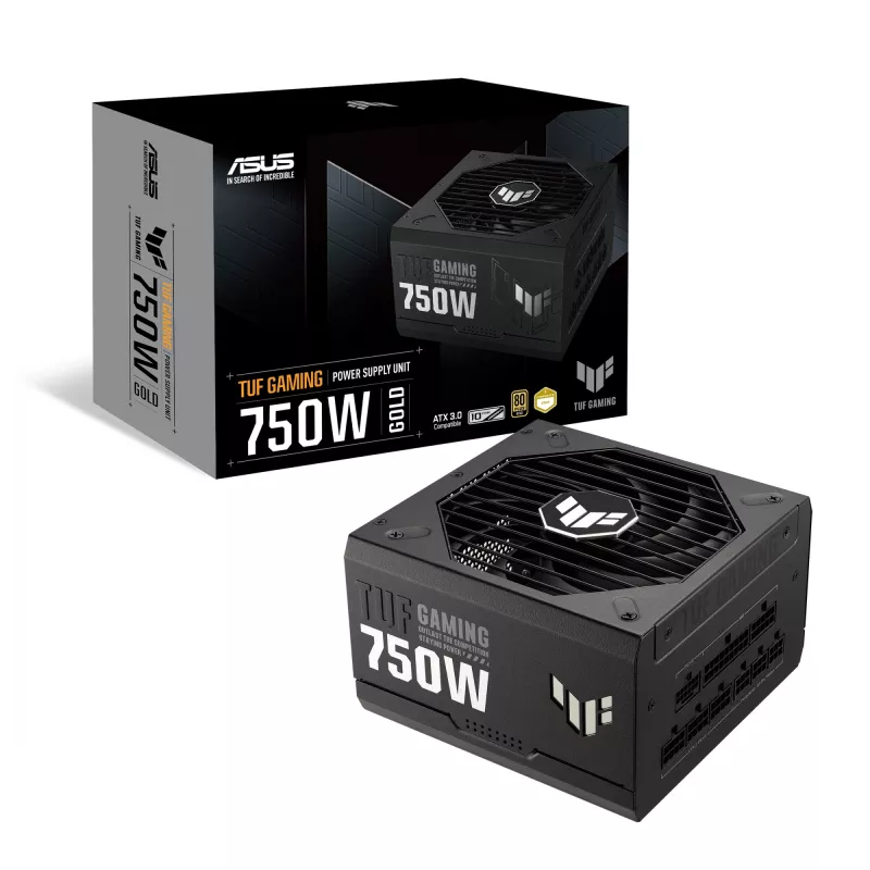 ASUS TUF Gaming 750W Gold virtalähde 20+4-Pin ATX ATX musta