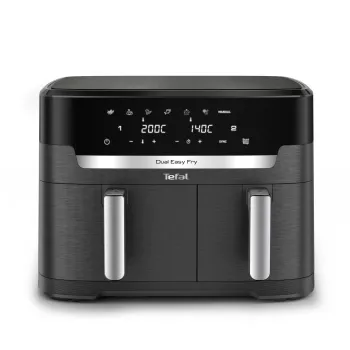 Tefal Easy Fry Dual XXL EY942HE0 -friteerauslaite kaksinkertainen 11 L vapaasti seisova 2020 W kiertoilmakypsennin harmaa