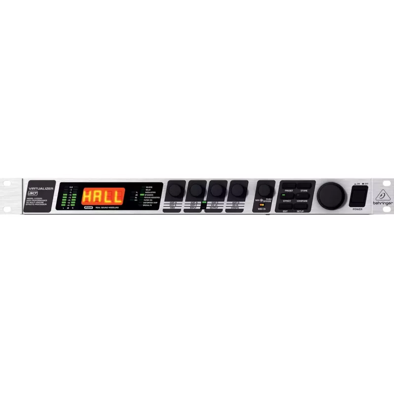 Efektiprosessori Behringer FX2000 44,5 mm leveys 483 mm syvyys 217 mm korkeus