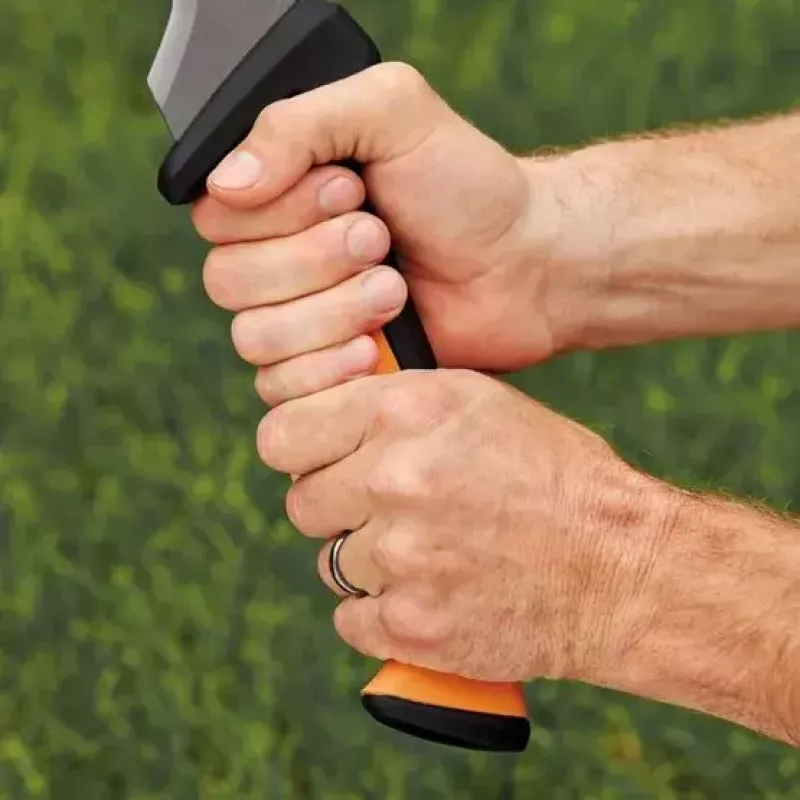 Puutarhaviidakkoveitsi Fiskars 1051236 ruostumaton teräs oranssi kahva