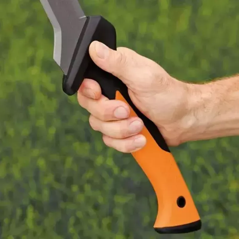Puutarhaviidakkoveitsi Fiskars 1051236 ruostumaton teräs oranssi kahva