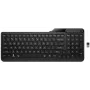 Funkmaus HP 475 Dual-Mode — täysikokoinen QWERTY, RF + Bluetooth 5.3, numeronäppäimistö, musta, 376×153×19 mm