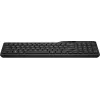 Funkmaus HP 475 Dual-Mode — täysikokoinen QWERTY, RF + Bluetooth 5.3, numeronäppäimistö, musta, 376×153×19 mm