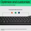 Funkmaus HP 475 Dual-Mode — täysikokoinen QWERTY, RF + Bluetooth 5.3, numeronäppäimistö, musta, 376×153×19 mm
