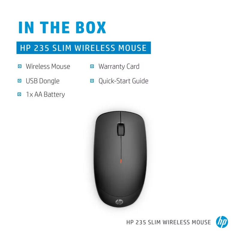 Hiiri HP 235 ohut langaton RF Wireless