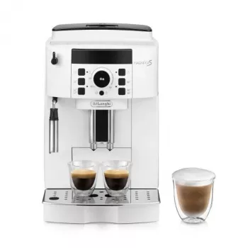 Yhdistelmäespressokone De’Longhi Magnifica S ECAM 21.117.B 1,8 l vesisäiliö, 250 g papusäiliö, 15 bar