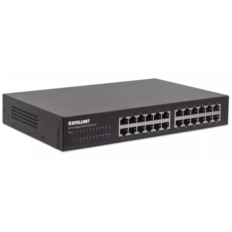 Gigabit Ethernet -kytkin Intellinet 24-porttia 561273