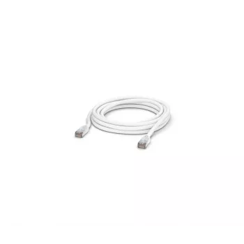 Verkkopatch-kaapeli UBIQUITI UACC-CABLE-PATCH-OUTDOOR-5M-W, RJ-45 Cat5e, kuparilanka, 5 m, valkoinen, S/UTP
