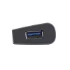 Trust Halyx 24967 7-porttinen USB-keskitin, USB 3.2 Gen 1, Type-A, 5000 Mbit/s, hopea