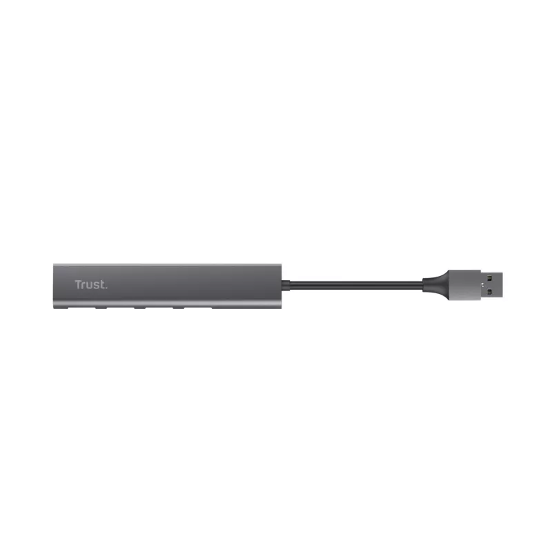 Trust Halyx USB 3.2 Gen 1 (3.1 Gen 1) Type-A 5 Mbit/s musta, harmaa