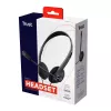 Trust 21665 kuulokkeet/headset johdollinen in-ear puhelut/musiikki musta