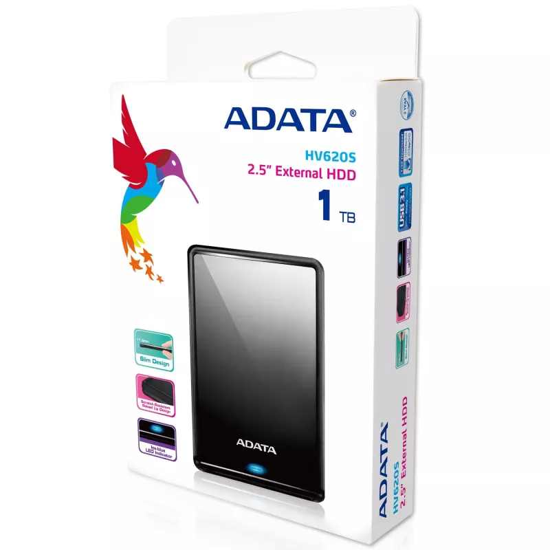 ADATA HV620S ulkoinen kiintolevy 1 TB 2,5
