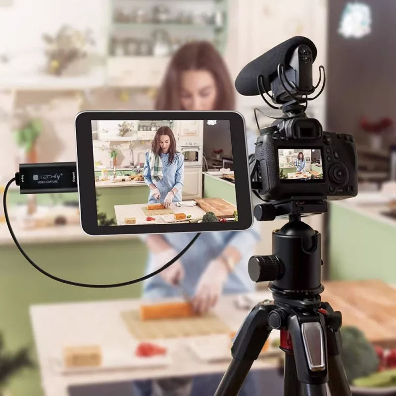 Techly I-USB-VIDEO-1080TY HDMI–USB-videokaappauslaite, 1920x1080 (1080p)