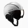 Laskettelukypärä Casco SP-2 Carbonic Visor valkoinen koko S (52-54 cm)