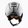 Laskettelukypärä Casco SP-2 Carbonic Visor valkoinen koko S (52-54 cm)