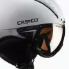 Laskettelukypärä Casco SP-2 Carbonic Visor valkoinen koko S (52-54 cm)