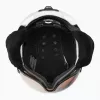 Laskettelukypärä Casco SP-2 Carbonic Visor valkoinen koko S (52-54 cm)