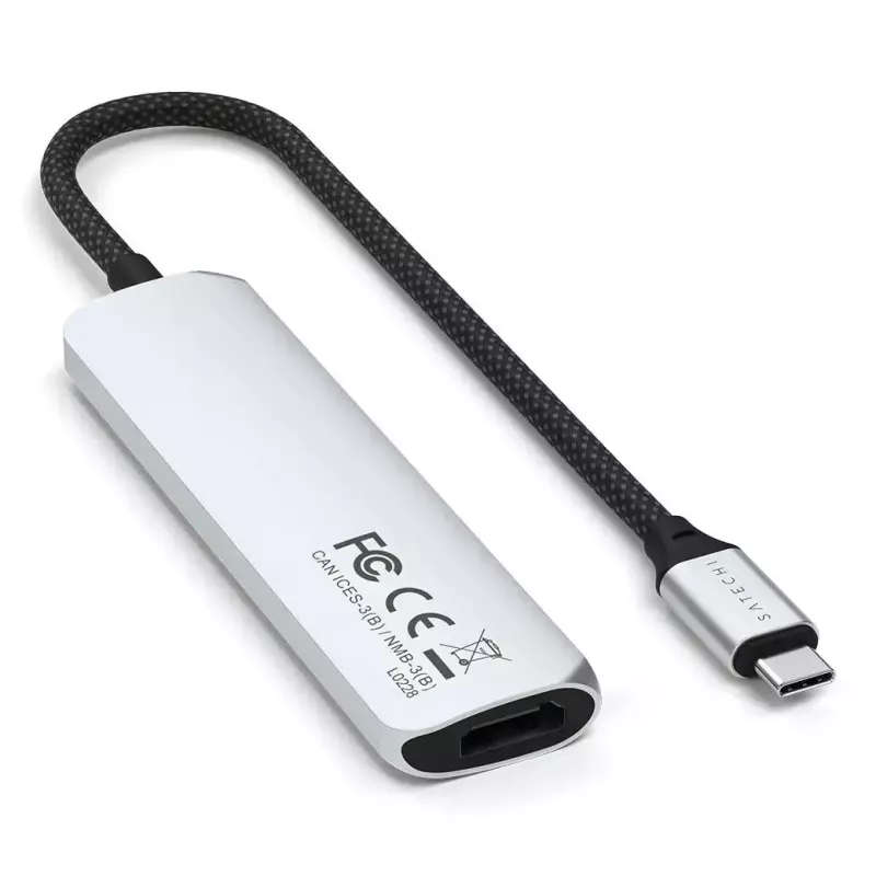 Satechi ST-P4SS USB Type-C -keskitin 10000 Mbit/s HDMI USB 3.2