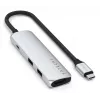 Satechi ST-P4SS USB Type-C -keskitin 10000 Mbit/s HDMI USB 3.2