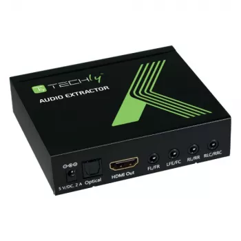 Techly audioerotin 7.1 LPCM HDMI 4K UHD 3D IDATA HDMI-EA74K