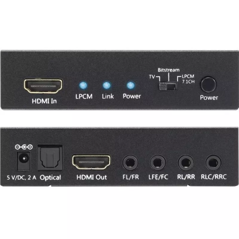 Techly audioerotin 7.1 LPCM HDMI 4K UHD 3D IDATA HDMI-EA74K