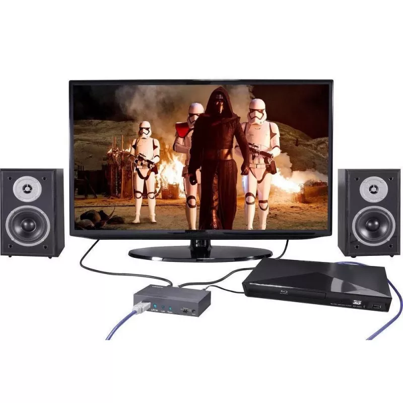 Techly audioerotin 7.1 LPCM HDMI 4K UHD 3D IDATA HDMI-EA74K