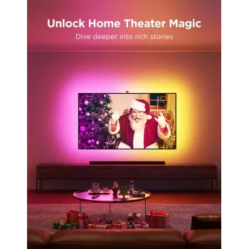 LED-valonauha Govee Envisual TV Backlight T2 kahdella kameralla 75–85 tuuman televisioille