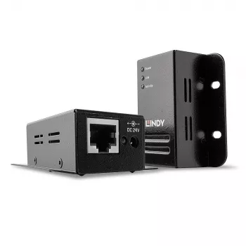 Lindy 50 m USB 2.0 Cat.6 -jatko, verkkolähetin ja -vastaanotin