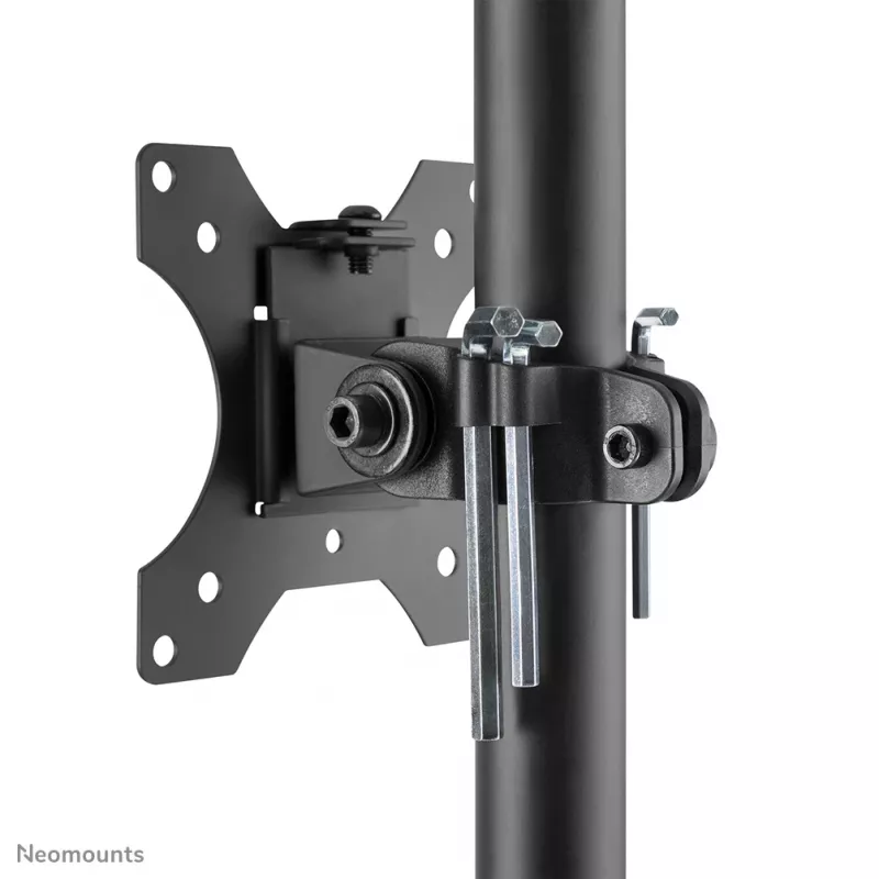 Neomounts FPMA-MOBILE1700 liikuteltava työasema, 10-32 tuumaa (25,4-81,3 cm), enintään 8 kg, VESA 75x75-100x100, korkeus 94-175 cm, teräs, musta