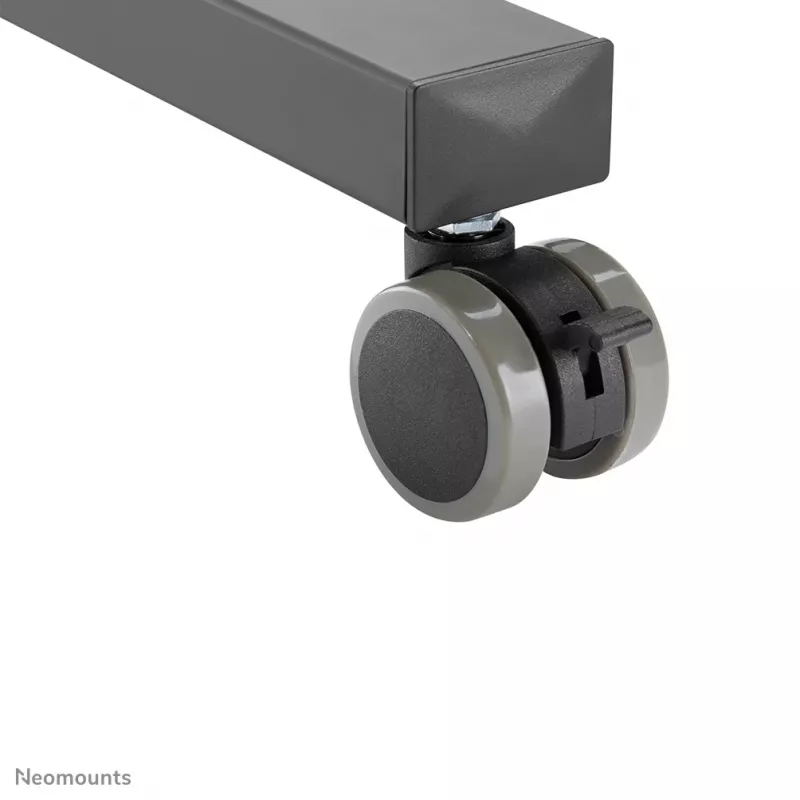 Neomounts FPMA-MOBILE1700 liikuteltava työasema, 10-32 tuumaa (25,4-81,3 cm), enintään 8 kg, VESA 75x75-100x100, korkeus 94-175 cm, teräs, musta