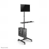 Neomounts FPMA-MOBILE1700 liikuteltava työasema, 10-32 tuumaa (25,4-81,3 cm), enintään 8 kg, VESA 75x75-100x100, korkeus 94-175 cm, teräs, musta