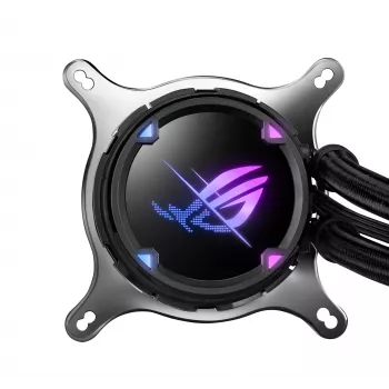 ASUS ROG Strix LC II 240 ARGB prosessorin all-in-one-vesijäähdytys 12 cm musta