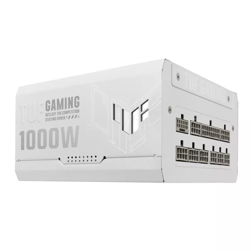 ASUS TUF Gaming 1000W Gold White Edition -virtalähde 20+4 pin ATX ATX